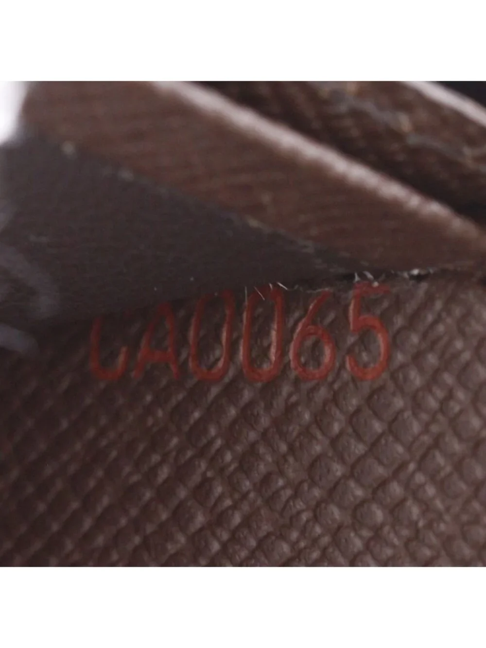 Louis Vuitton Porte-Monnaie Zip Around Damier Canvas Brown